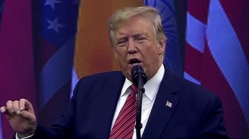 Earlier in his speech, Trump described Modi as Americas \greatest\ and \most loyal friend\, and said the prime minister was doing an exceptional job for India. (Photo: ANI)