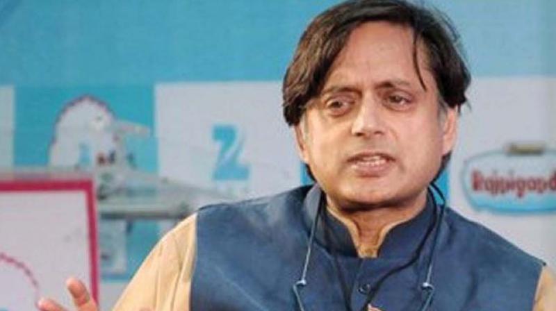 Shashi Tharoor word play lands him in deep water