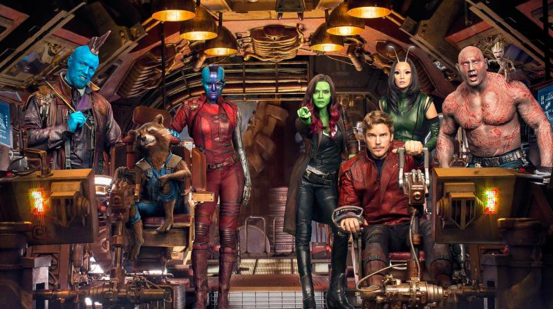 A still from Guardians of the Galaxy Vol 2.