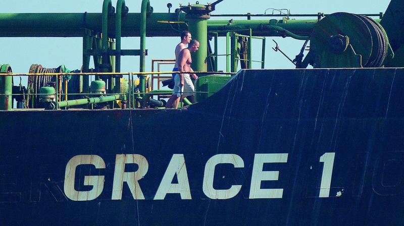 Iranian oil supertanker Grace 1.