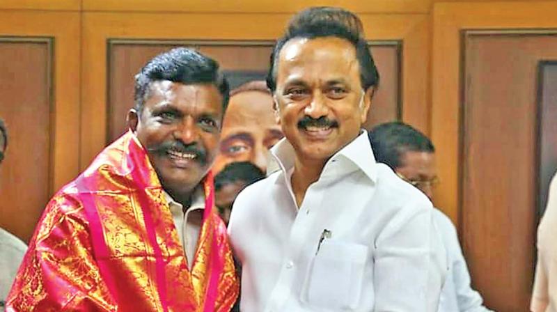 MK Stalin has filled Kalaignarâ€™s place in politics, says Thirumavalavan