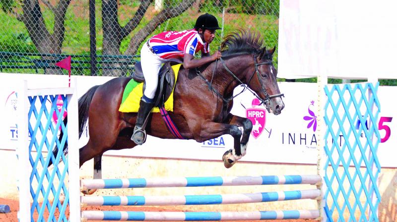 Both my father and grandfather are horse enthusiasts. I started pursuing it professionally when I was in Class III Vishal Singh, horse rider