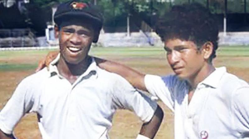 On Friendship Day, Tendulkar shares throwback pic of him and Kambli