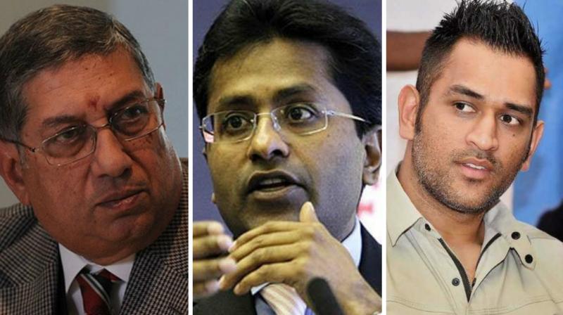These strong allegations by Lalit Modi have put Mahendra Singh Dhoni and N Srinivasan under the scanner. (Photo: AFP/ AP/ PTI)