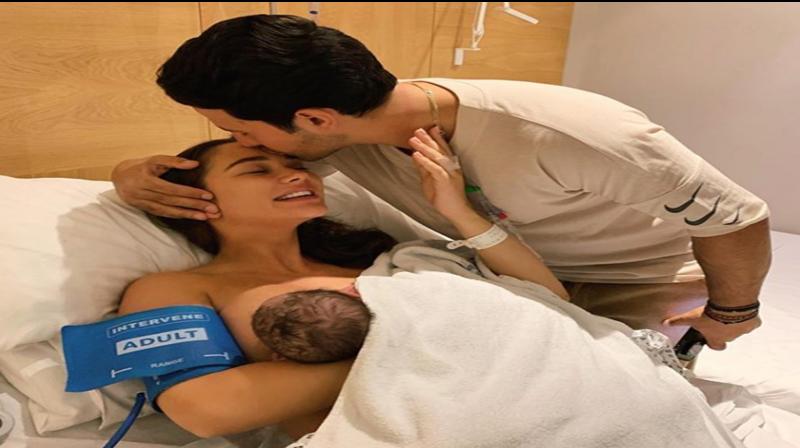 Amy Jackson blessed with baby boy, reveals name in post; see
