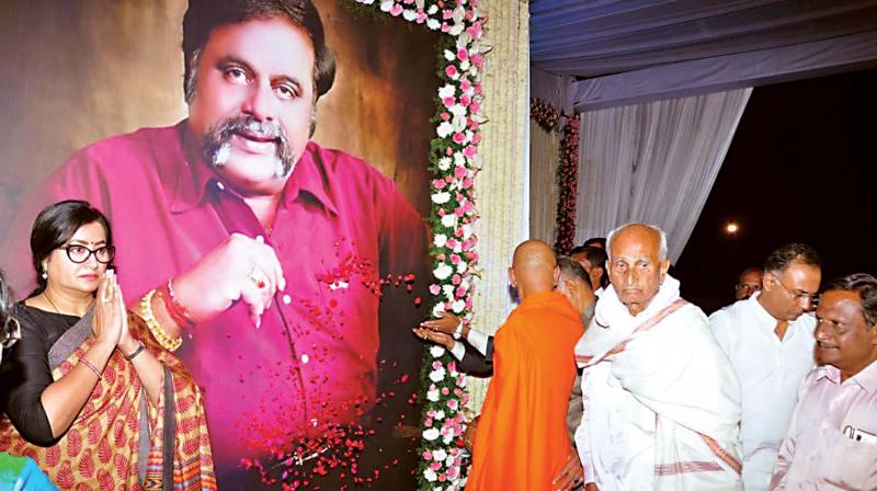 The coming election could well be  between Kumaranna, as Chief Minister H.D. Kumaraswamy is fondly known, and loyalists of Ambiyanna (Ambareesh).