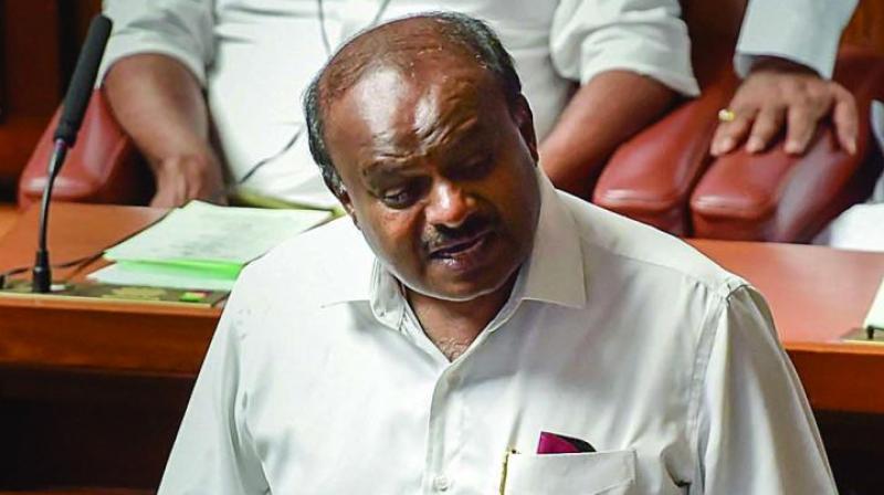 PM\s presence could have brought \bad omen\ to ISRO: Kumaraswamy