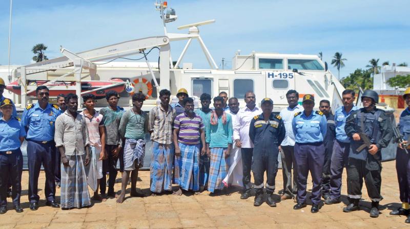 Coast Guard rescues fishers from Lankan Navy