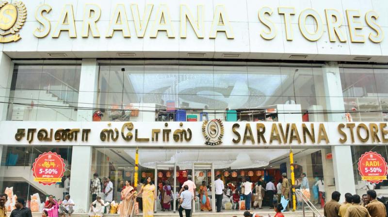 Chennai: GST wing raids Saravana stores