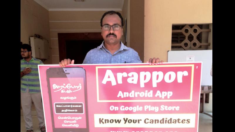 Chennai: Arappor App helps make choice at poll booth