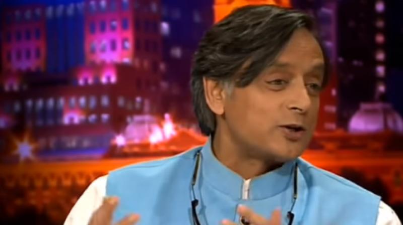 Shashi Tharoor. (Photo: Youtube)