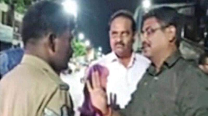 Chennai: Drunk men jailed for assaulting police officer
