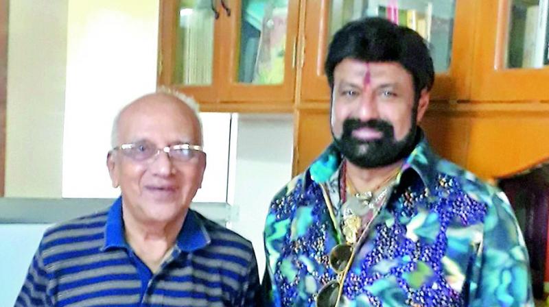 Nandamuri Balakrishna visits veteran director !