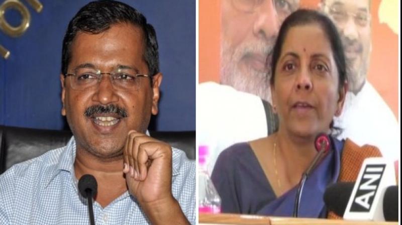 Kejriwal meets Sitharaman, urges to clear Rs 3,000 cr pending IGST dues of Delhi