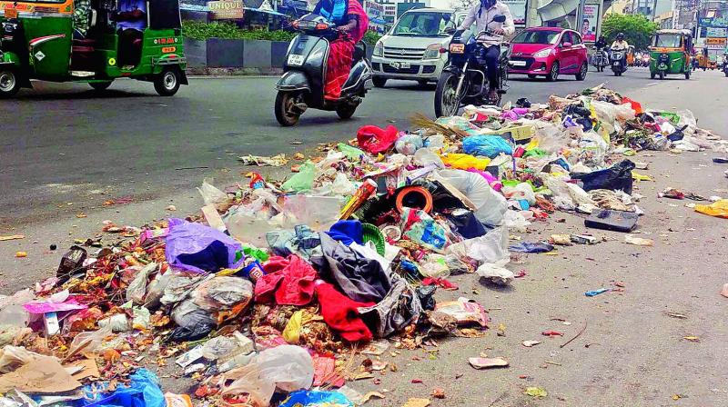 Hyderabad: Only 25 per cent of 5,000 tonnes of waste segregated