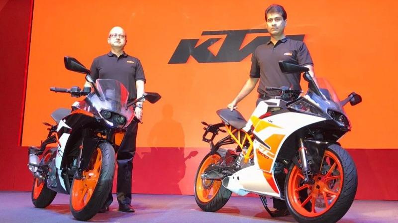 Launching of KTM RC 390 and RC 200