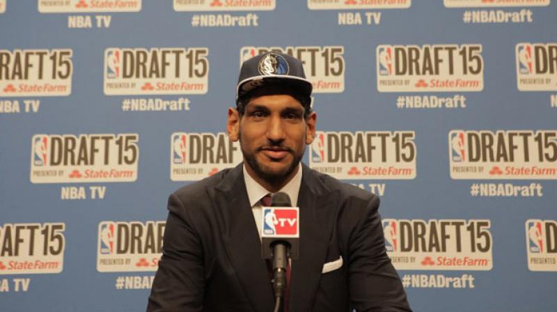 Satnam Singh is the tallest basketball player in Dallas Mavericks roster for the Orlando Pro Summer League. (Photo: AFP)