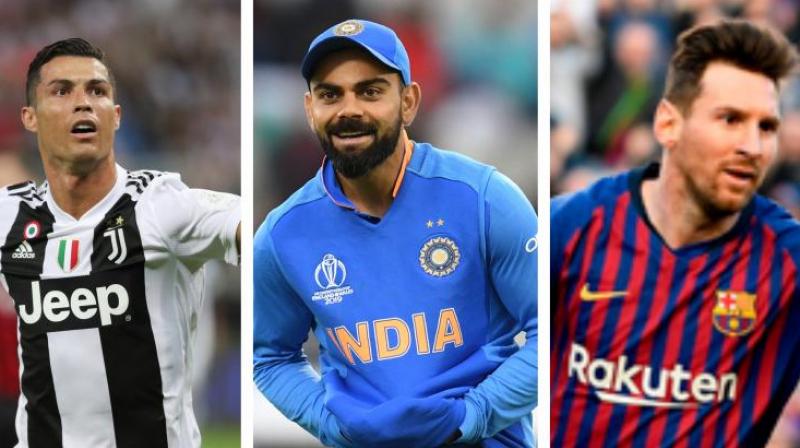 Virat Kohli's Three-Word Comment On Cristiano Ronaldo-Lionel Messi's  Picture Has Gone Viral