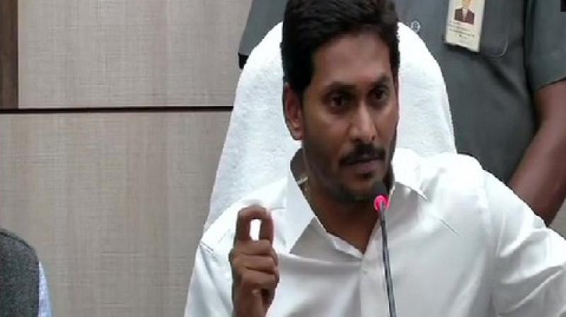 After an emphatic win in the recently concluded polls, Jagan Reddy took oath as Chief Minister on May 30. (Photo: ANI)