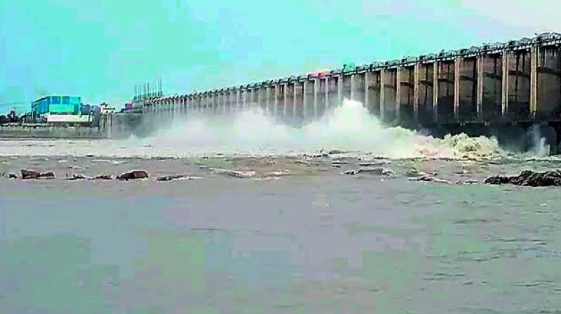 Srisailam reservoir half-filled, to start hydel power