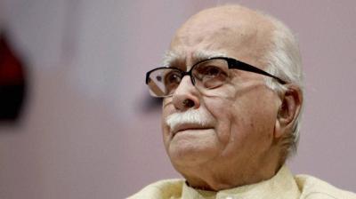 Senior BJP leader L K Advani.