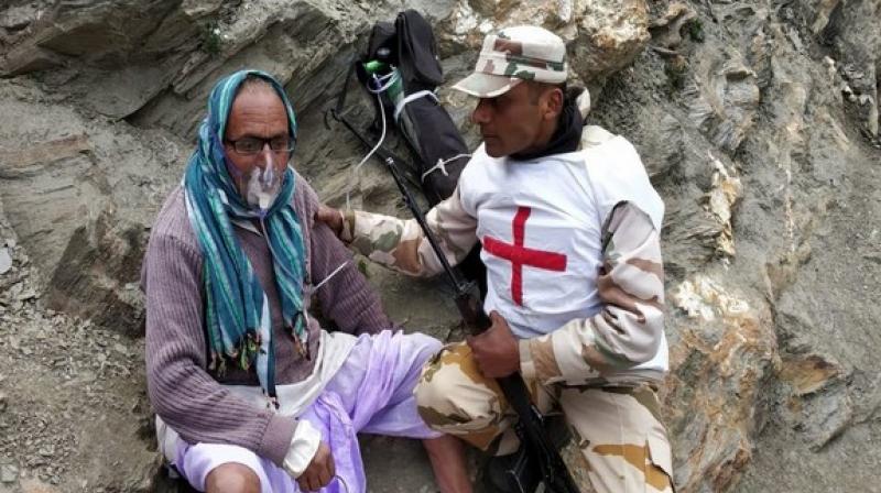 Over 161 Amarnath pilgrims administered oxygen: ITBP