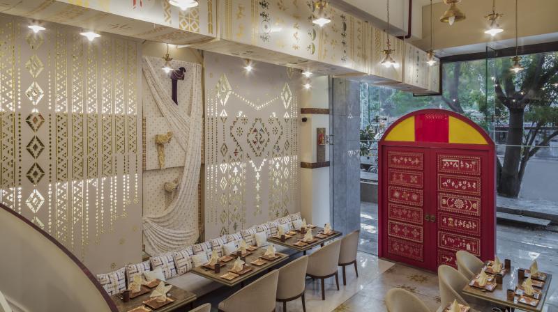 Luxury and decadence: A sense of space inspired by Indian heritage