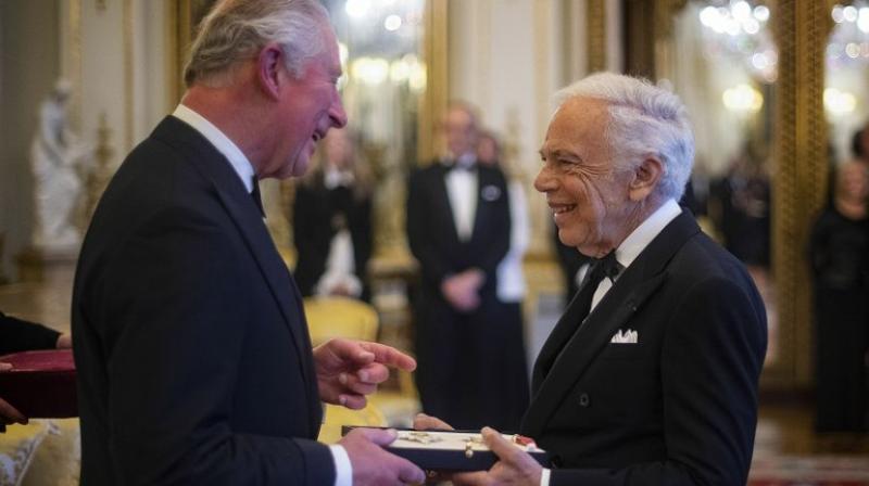 First American designer receives honorary knighthood