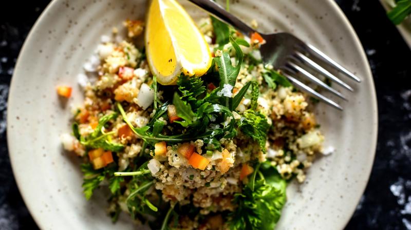 Tangy quinoa salad: Delicious way to stay fit