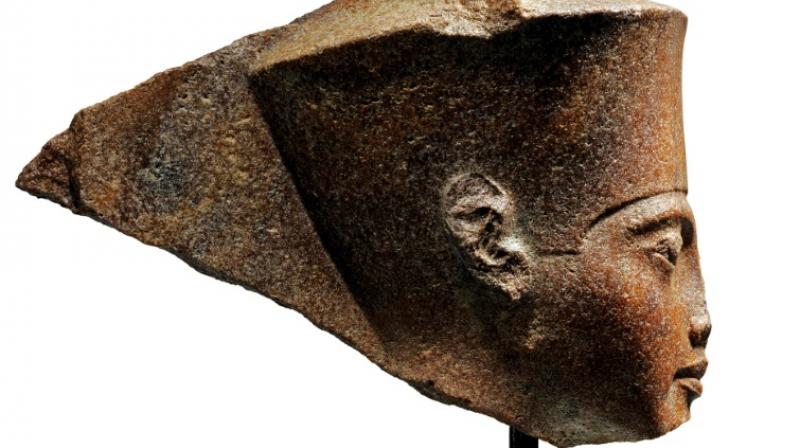 3000 year old head sculpture that sparks Egyptian outcry