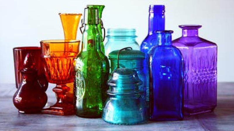 Using liquor bottles for decoration can be harmful