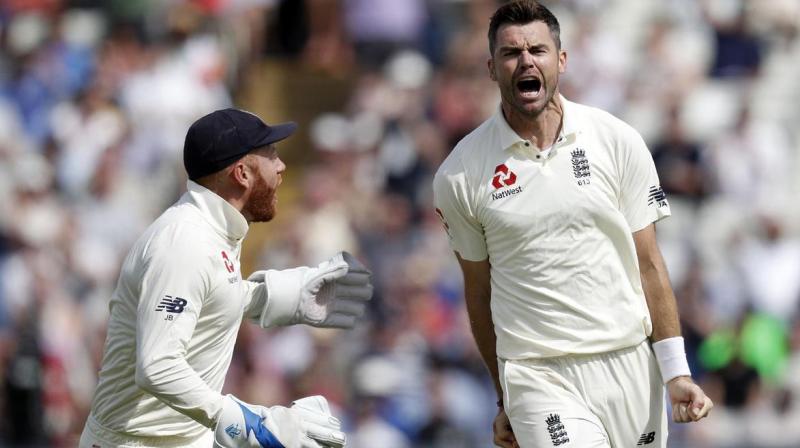 James Anderson out of Ashes due to injury, Craig Overton to replace him