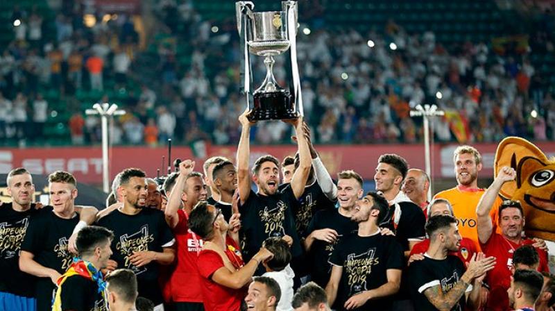 Copa Del Rey: Valencia edges Barcelona 2-1 to lift Copa Del Rey