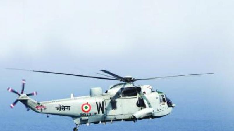 The deals, however, also encompass several proposals for the  Make in India  initiative, including 111 utility and surveillance helicopters for the Navy, besides multi-role copters for submarine warfare intent.