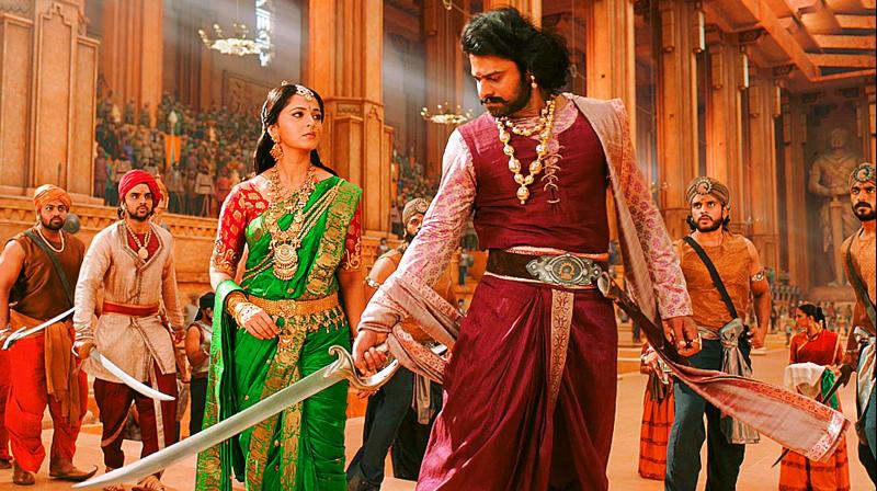 Going viral: Fans of the Baahubali series were waiting with bated breath for the sequels trailer release on Thursday.