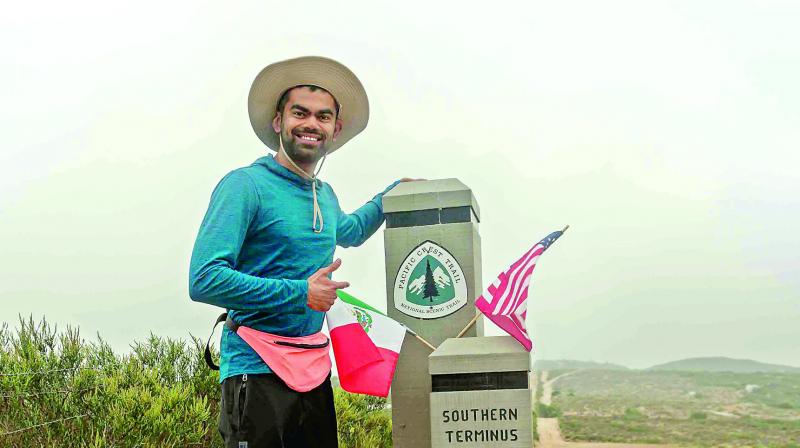 Andhra Pradesh man finishes 4,000 km Pacific Crest Trail in US