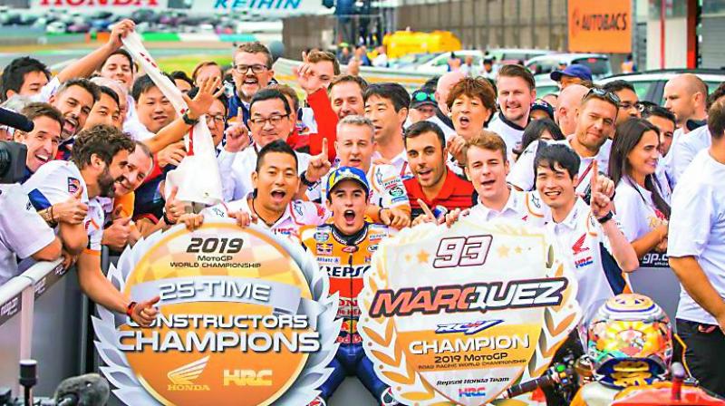 Marquez reigns supreme in Japan