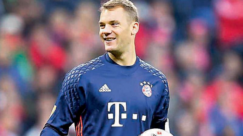 Bayern\s title hopes hit as Neuer out for two weeks with calf injury