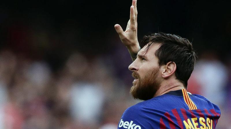 Messi back in training, could be fit for weekend\s game against Betis