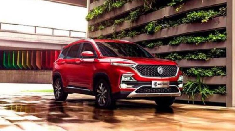 MG Hector available for test drive at dealerships from tomorrow