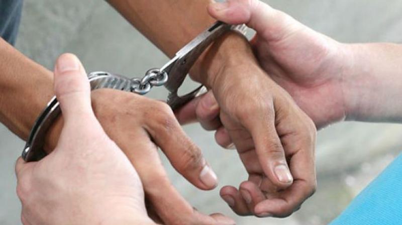 Bahadurpura police arrested a 42-year-old man on Wednesday for molesting a six-year-old girl.