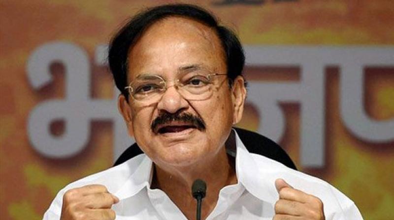 Image result for Does Venkaiah Naidu has deals with Telangana CM KCR???