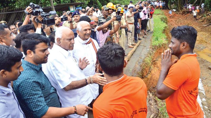 B S Yediyurappa assures rent for affected families