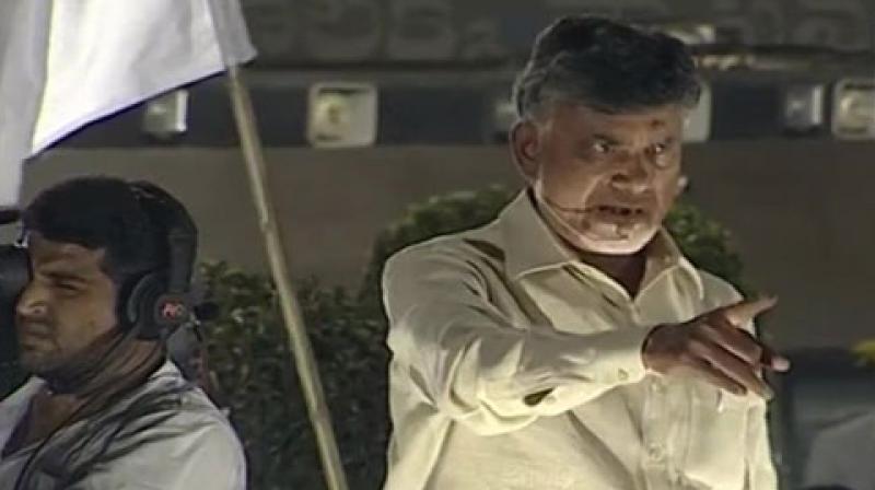 Andhra CM calls Jagan Reddy, K Chandrasekhar Rao \pet dogs of Modi\