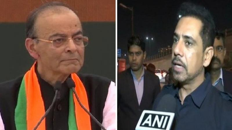 Robert Vadra downplays Arun Jaitley\s jibe, posts pictures with him on Facebook