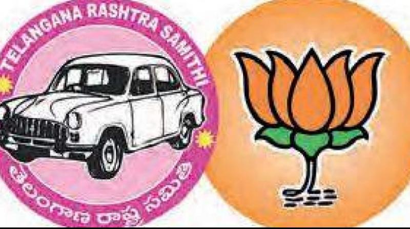 BJP working to divide TRS: Plan is to break off 1/3rd of TRS, merge them with BJP