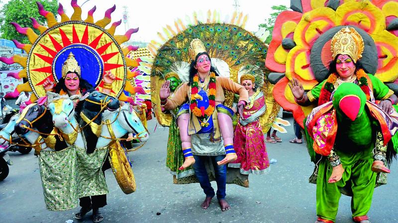 Giri Pradakshana to start early day early due to eclipse