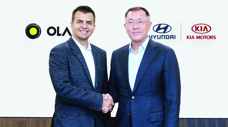 Hyundai and Kia invest $300 million in Ola