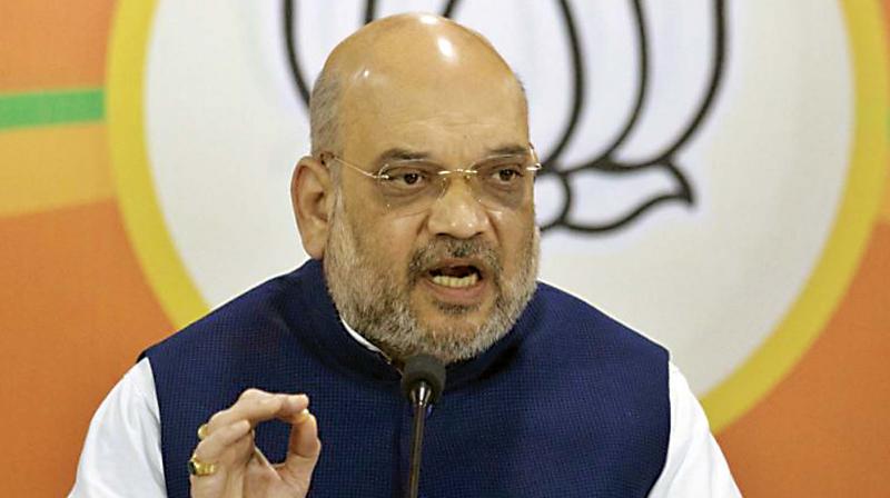 Cong trying to defame Hindus by giving them terror tag: Amit Shah in Odisha