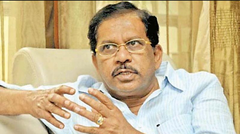 Bengaluru: Upset Dr G. Parameshwar skips  Congress-JD(S) crucial meeting